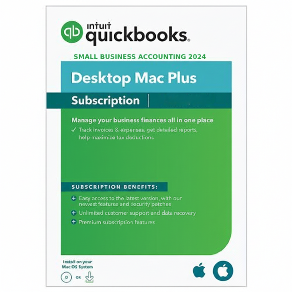 QuickBooks Desktop Mac 2024 | 1-User Accounting Software